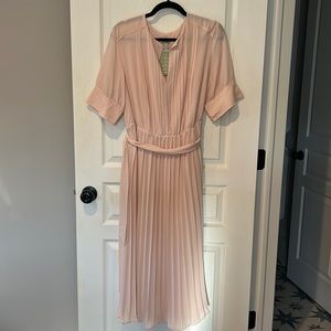 H&M light pink dress